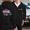 Datsun 510 Logo Full Zip Hoodie