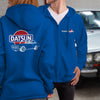 Datsun 510 Logo Full Zip Hoodie