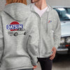 Datsun 510 Logo Full Zip Hoodie