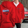 Datsun 521 Logo Full Zip Hoodie