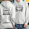 VW Bug Front/Back Hoodie