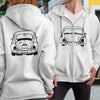 Bug Front/Back Full Zip Hoodie