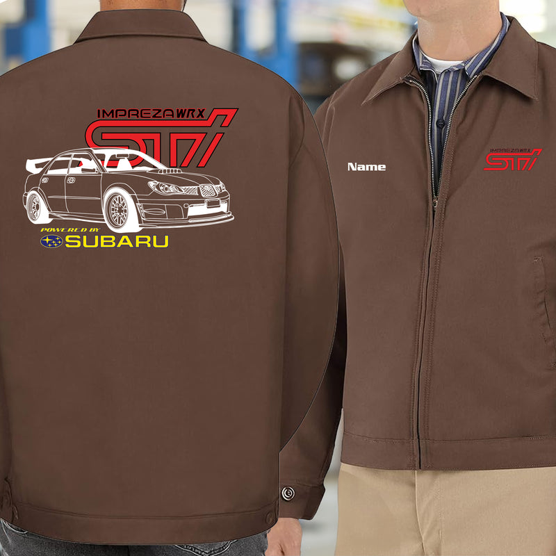 Subaru Impreza WRX STI (Hawkeye) Logo Mechanic's Jacket – Modified