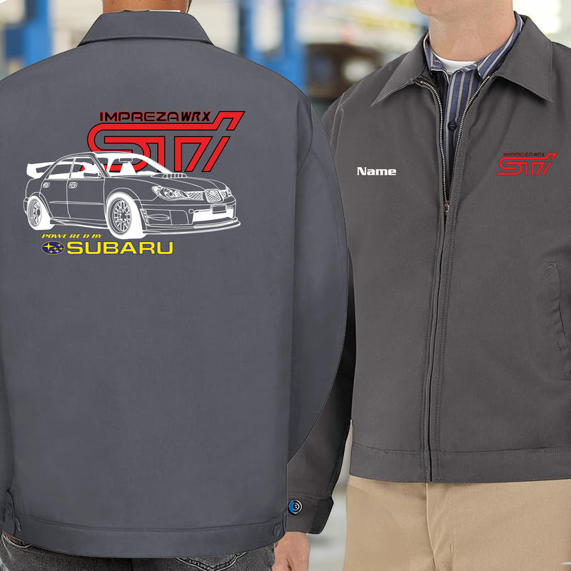 Subaru Impreza WRX STI (Hawkeye) Logo Mechanic's Jacket – Modified