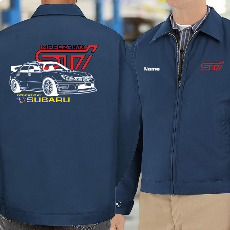 Subaru Impreza WRX STI (Hawkeye) Logo Mechanic's Jacket – Modified