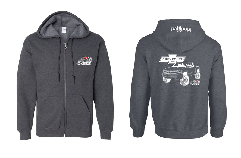 2008 Chevy 1500 4x4 Full Zip Hoodie