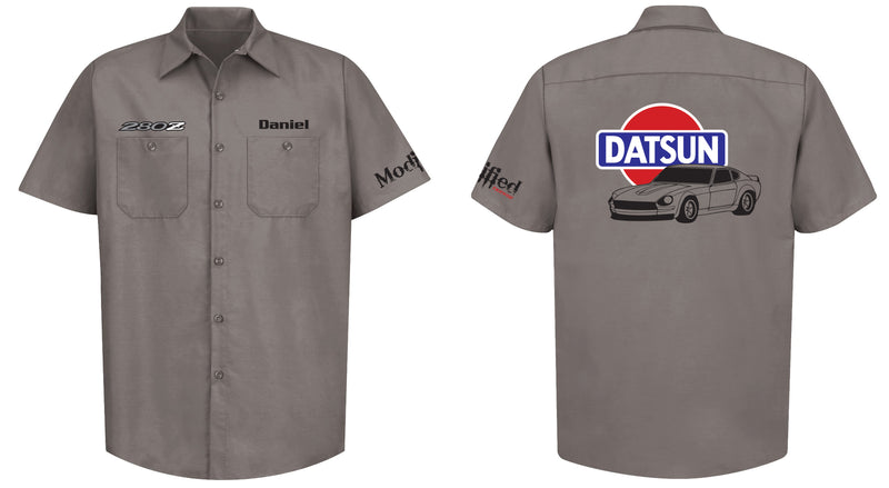 Datsun 280z Logo Mechanic's Shirt