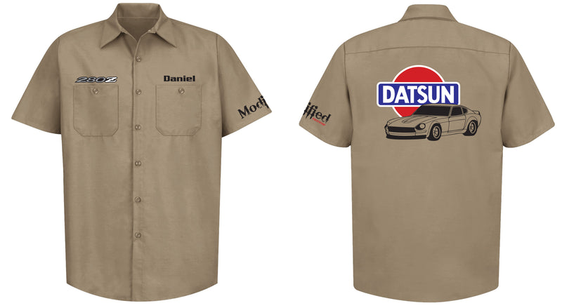 Datsun 280z Logo Mechanic's Shirt