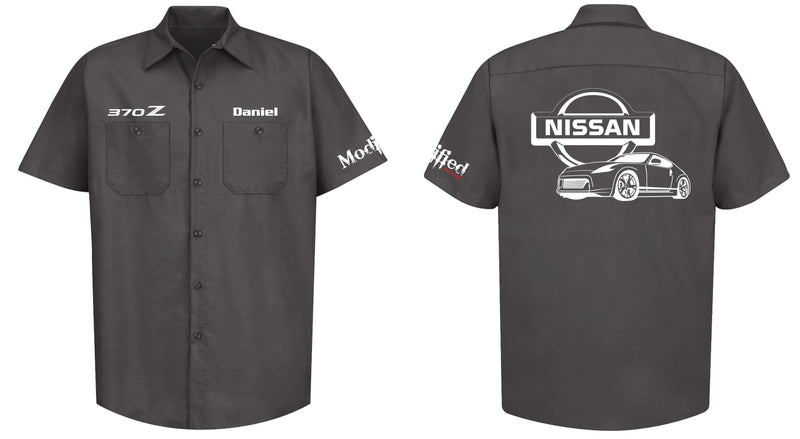 Nissan 370z Logo Mechanic's Shirt – Modified racewear