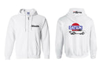 Datsun 610 Coupe Logo Full Zip Hoodie