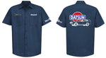 Datsun 610 Wagon Logo Mechanic's Shirt