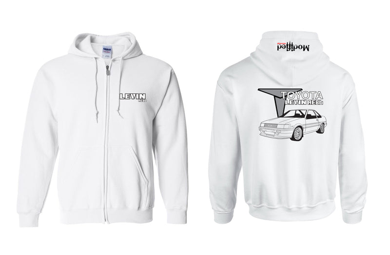 Toyota AE86 Levin Coupe Full Zip Hoodie