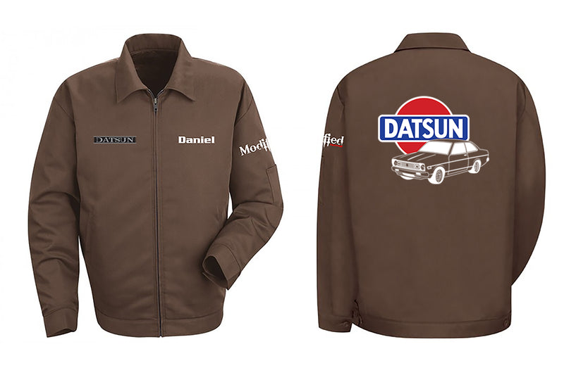 Datsun B310 Coupe "Round Eye" Logo Mechanic's Jacket