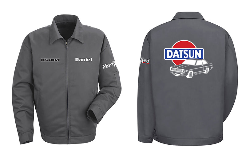 Datsun B310 Coupe "Round Eye" Logo Mechanic's Jacket