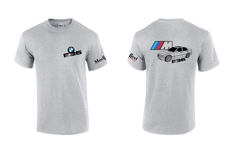 BMW E36 Sedan M Logo Shirt – Modified racewear