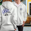 VW Bug Logo Full Zip Hoodie