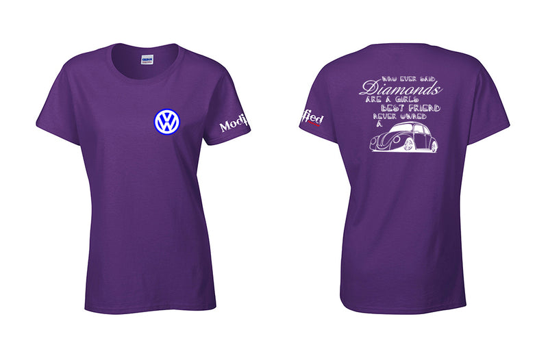 VW Bug Diamonds Women's Shirt