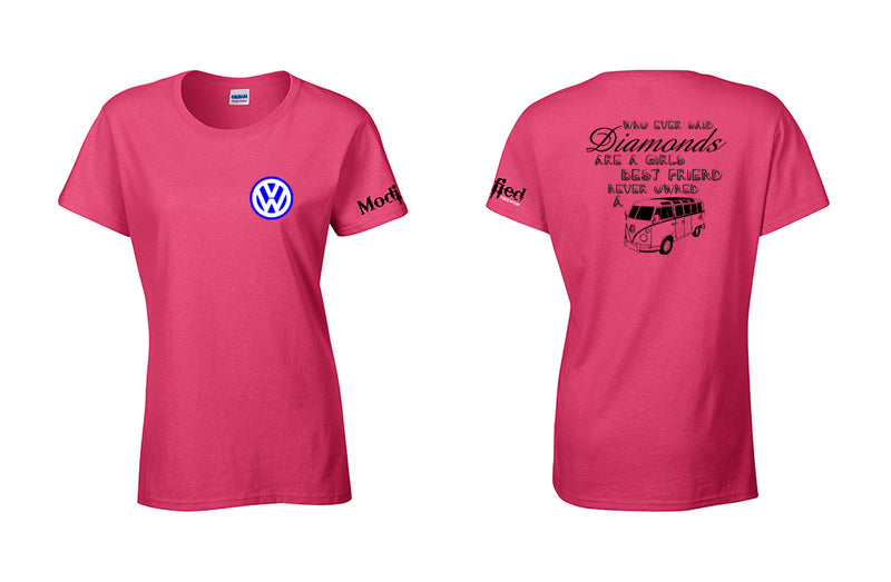 VW Bus Diamonds Women's Shirt