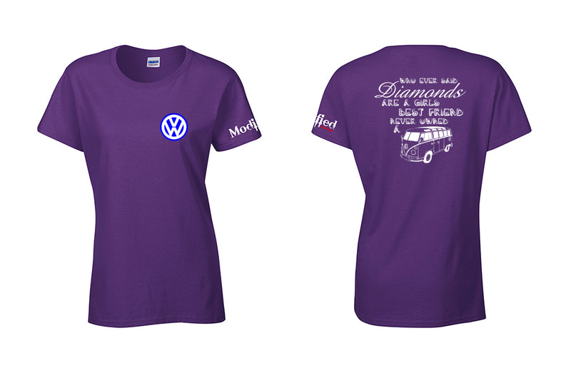VW Bus Diamonds Women's Shirt