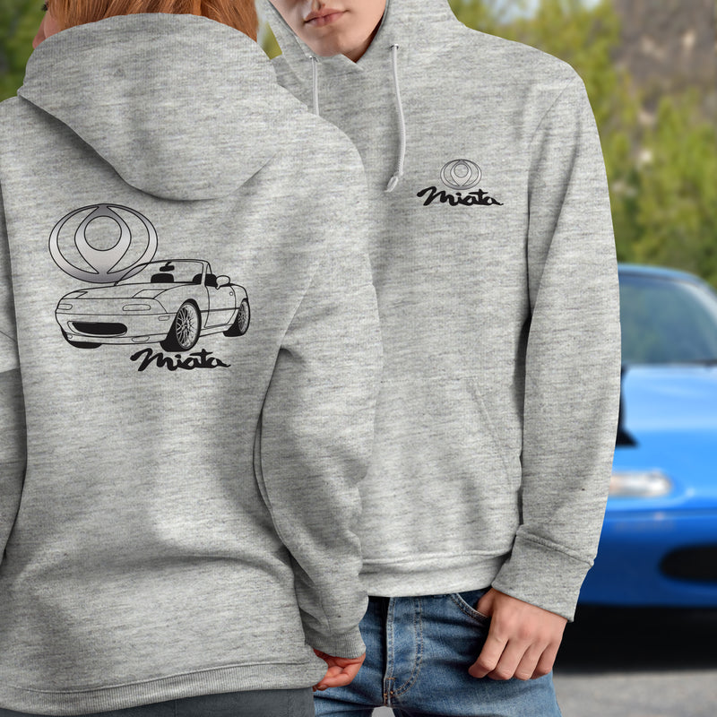 Mazda Miata NA Logo Hoodie