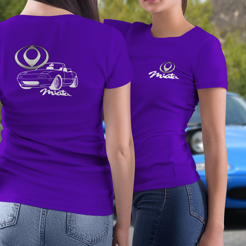 Mazda Miata NA Logo Women's Shirt