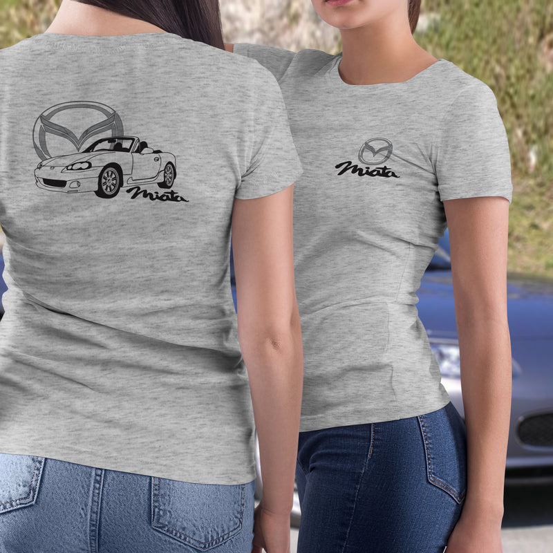 Mazda Miata NB Logo Women's Shirt