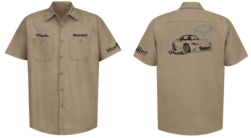 Mazda Miata ND Logo Mechanic's Shirt