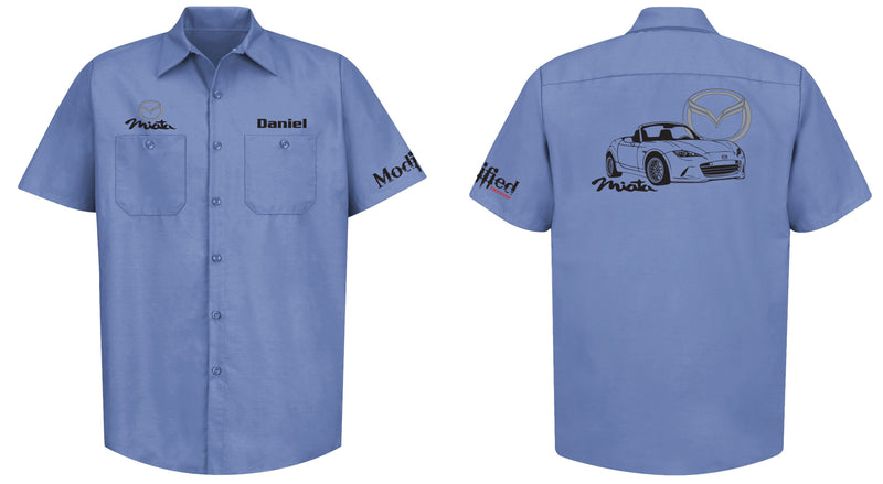 Mazda Miata ND Logo Mechanic's Shirt