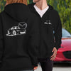 Mazda Miata ND Logo Full Zip Hoodie