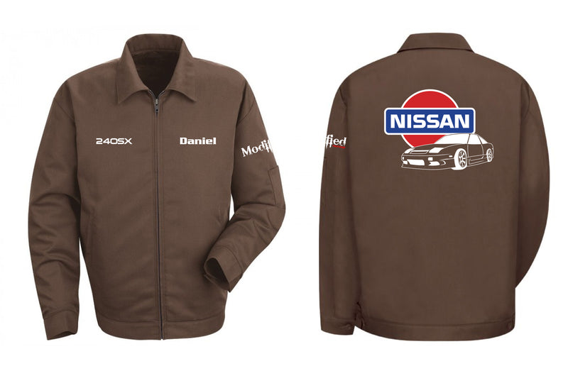 Nissan S13 Hatch Old School Mechanic's Jacket