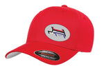 Unusual Slow Addiction Club Logo Fitted Hat