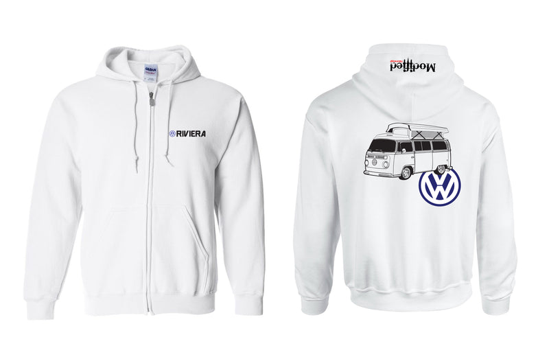 VW Bay Riviera Full Zip Hoodie