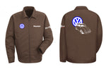 VW Bug Ragtop Logo Mechanic's Jacket