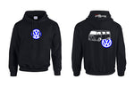 VW Bay Window Bus Logo Hoodie