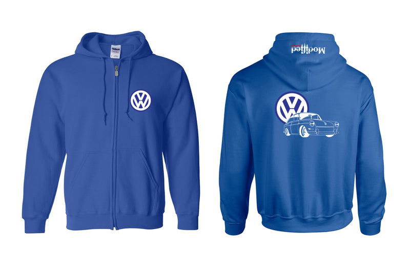 VW Fastback Logo Full Zip Hoodie