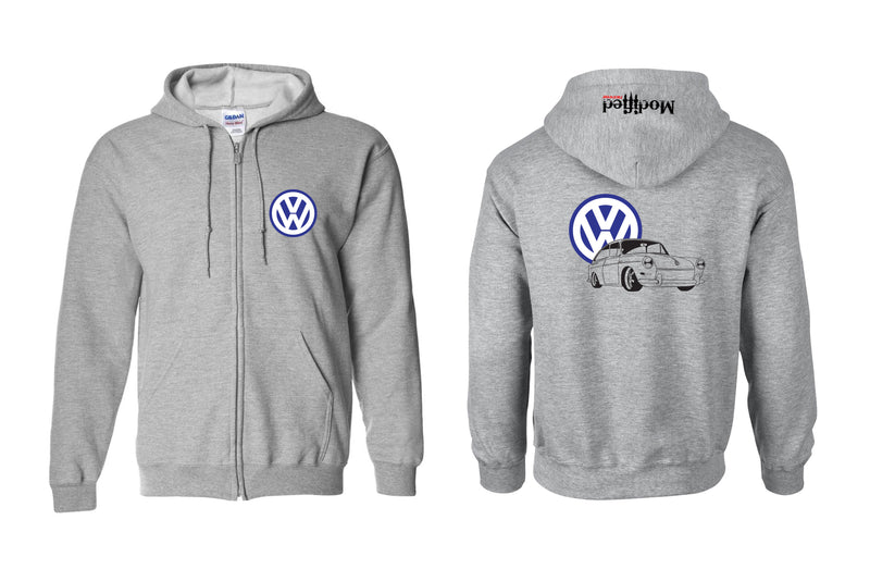 VW Fastback Logo Full Zip Hoodie