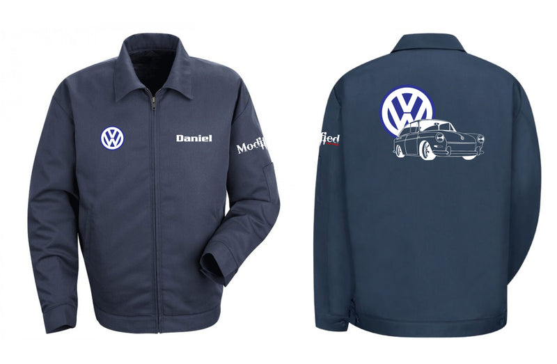VW Fastback Logo Mechanic's Jacket