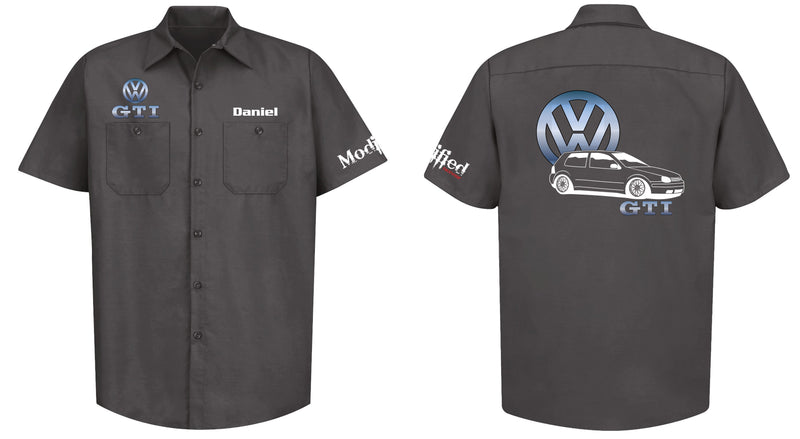 VW Golf GTI MK4 Mechanic's Shirt