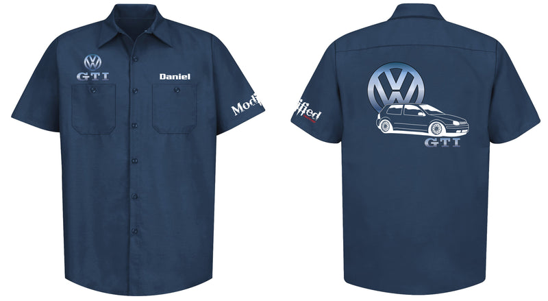 VW Golf GTI MK4 Mechanic's Shirt