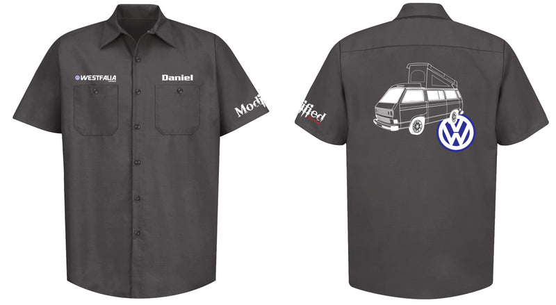 VW Vanagon Westy Mechanic's Shirt