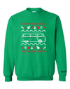 VW Bay Window Bus Ugly Christmas Sweater Sweatshirt