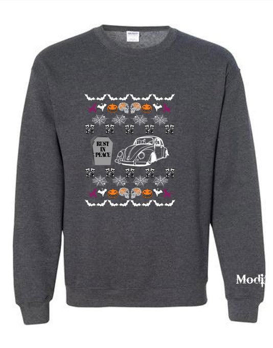 VW Bug Halloween Ugly Sweater
