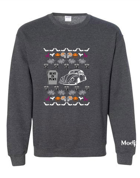 VW Bug Halloween Ugly Sweater