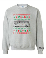 VW Bus Ugly Christmas Sweater Sweatshirt