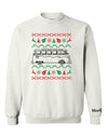VW Bus Ugly Christmas Sweater Sweatshirt