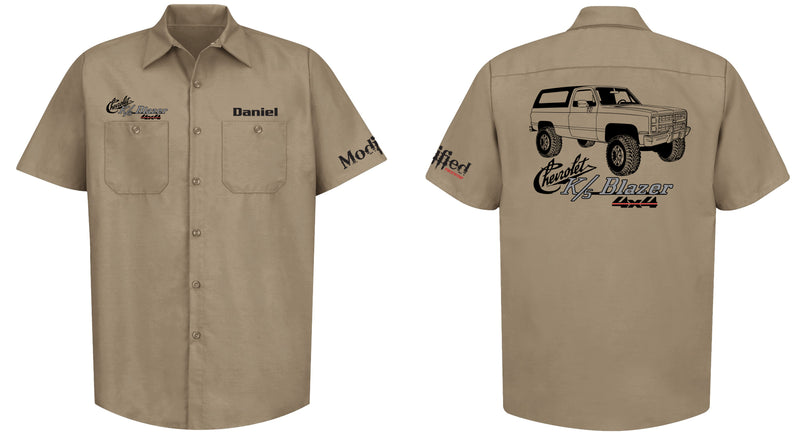 Chevy K5 Blazer Mechanic's Shirt