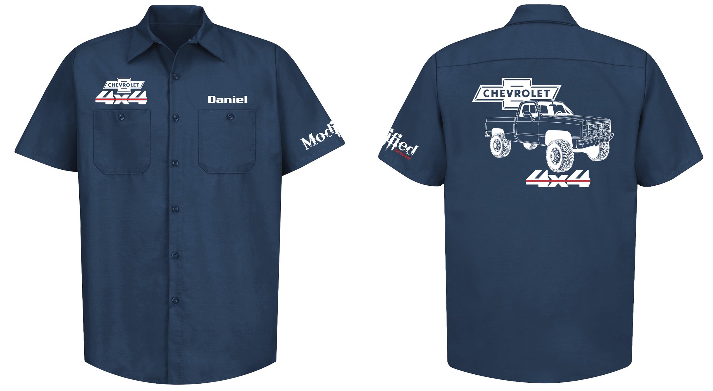 Chevy Square Body 4x4 Truck Mechanic's Shirt – Modified racewear