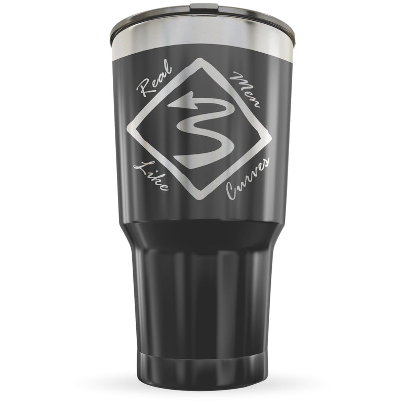 Real Men Like Curves Insulated Tumbler