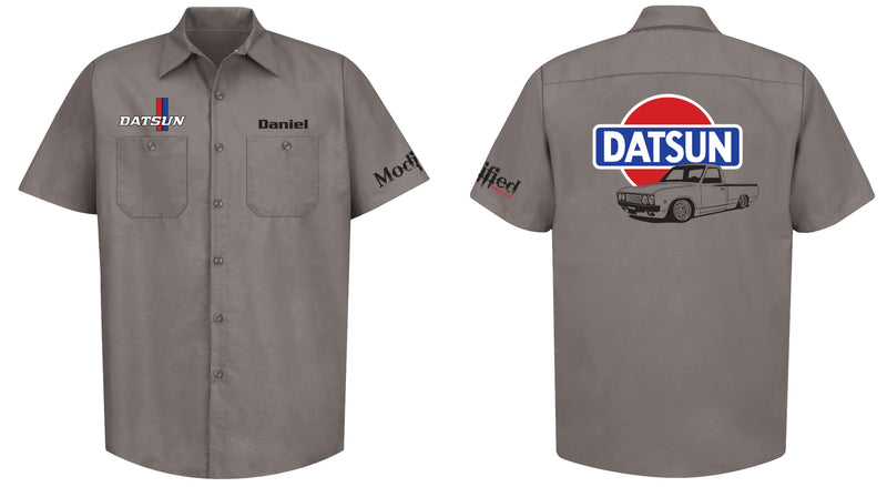 Datsun 620 logo Mechanic's Shirt