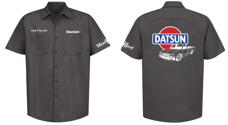 Datsun 720 Logo Mechanic's Shirt